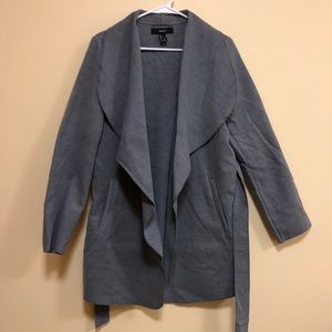 Grey coat